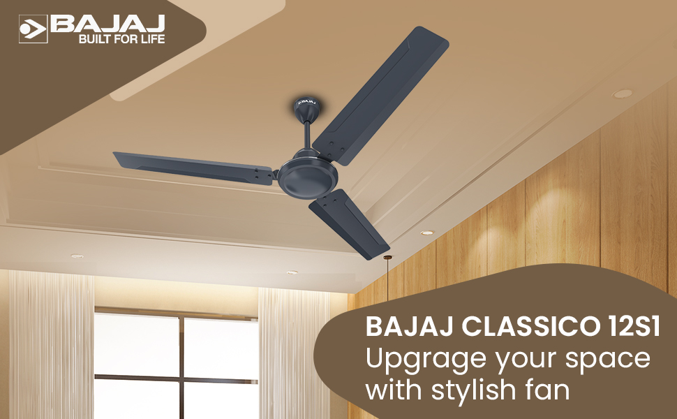Bajaj Classico 12S1 1200mm Marathon Blue Ceiling Fan