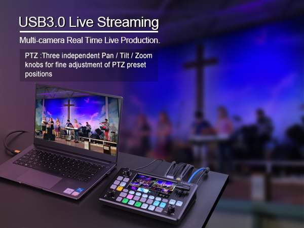 FoMaKo Video Mixer Switcher