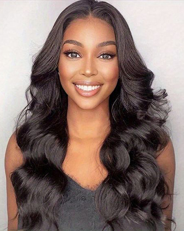 V PART WIG HUMAN HAIR