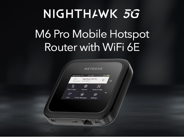 Amazon.com: NETGEAR Nighthawk M6 Pro Mobile Hotspot 5G