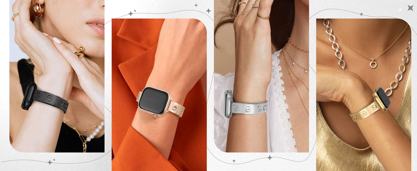 Gold Apple Watch Band