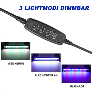 RGB-Aquariumlampe 3 Modi