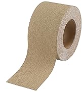 Shawya PSA Sandpaper Roll Longboard Sandpaper 150-Grit 2-3/4in x 20 Yards Self Adhesive Stickybac...