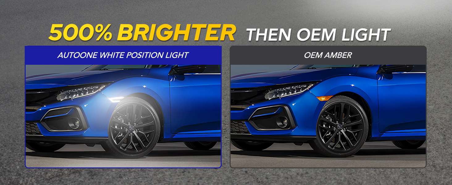 honda civic side marker lights