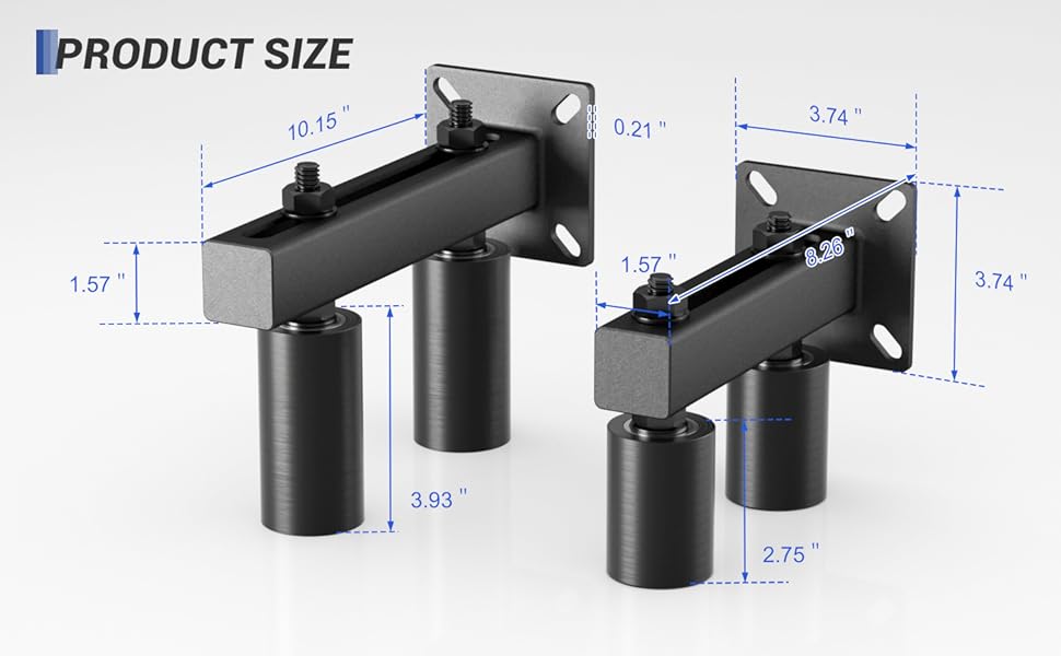 Adjustable Slide Gate Guide Roller