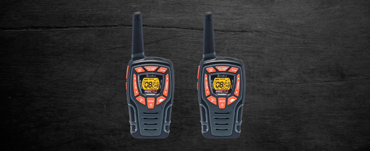 Cobra ACXT545 WeatherResistant Walkie Talkies for Adults