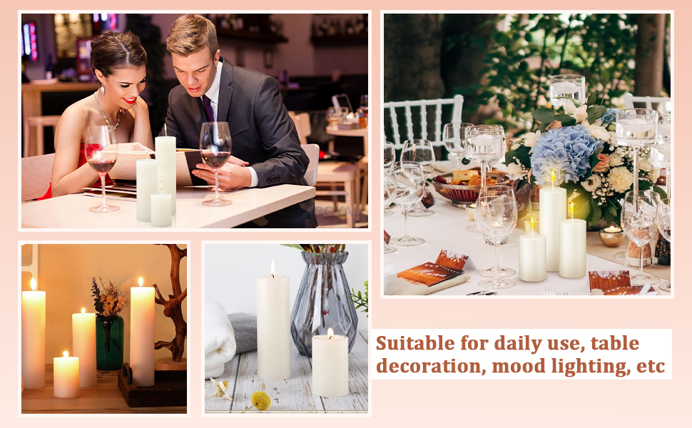 table candle candel candles unscented scentless candles hurricane candles plain candle ivory couple