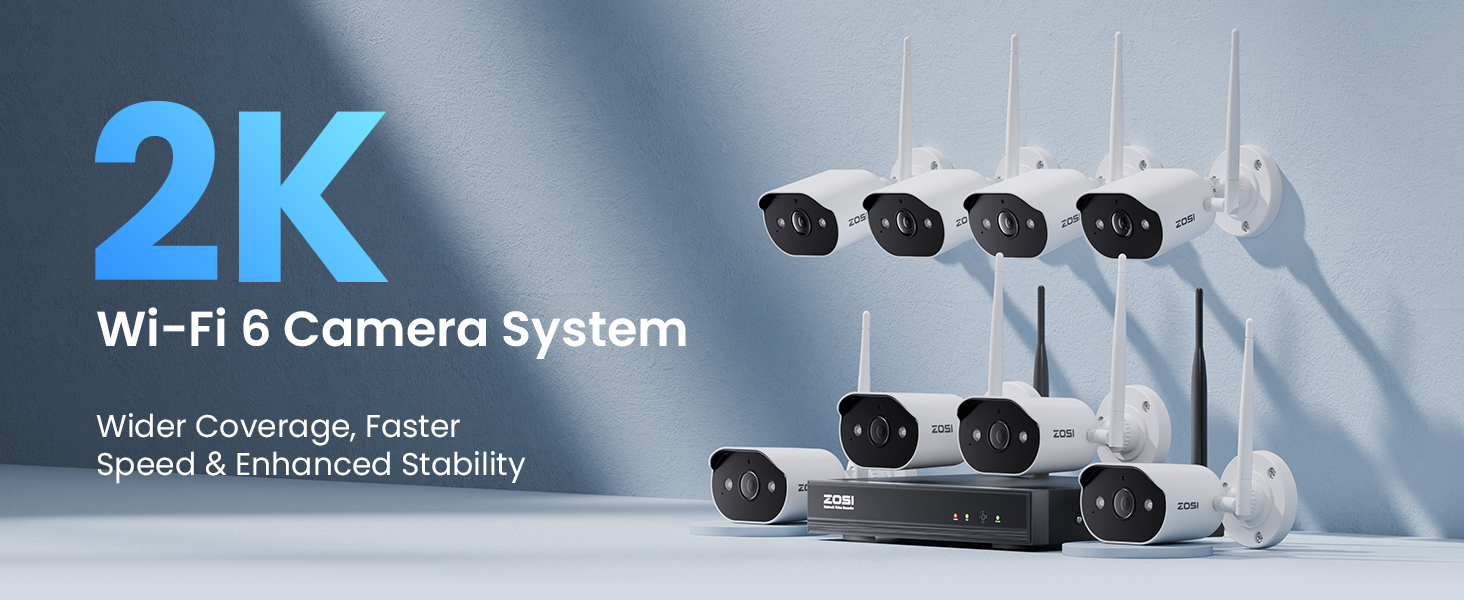 Wi Fi 6 Camera System