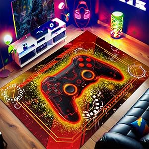 gaming rugs in a variety of fun designs