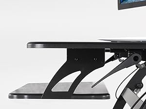 tray standing laptop display monitor stand