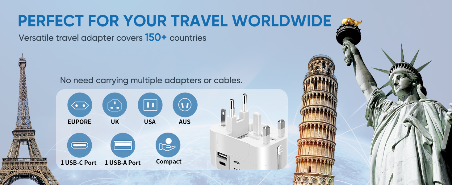 epicka universal travel adapter australia tessan universal travel adapter universal travel 