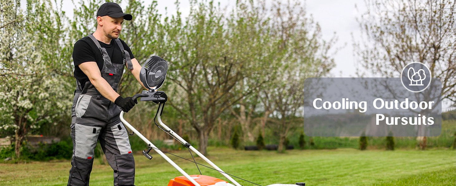 rechargeable fan camping