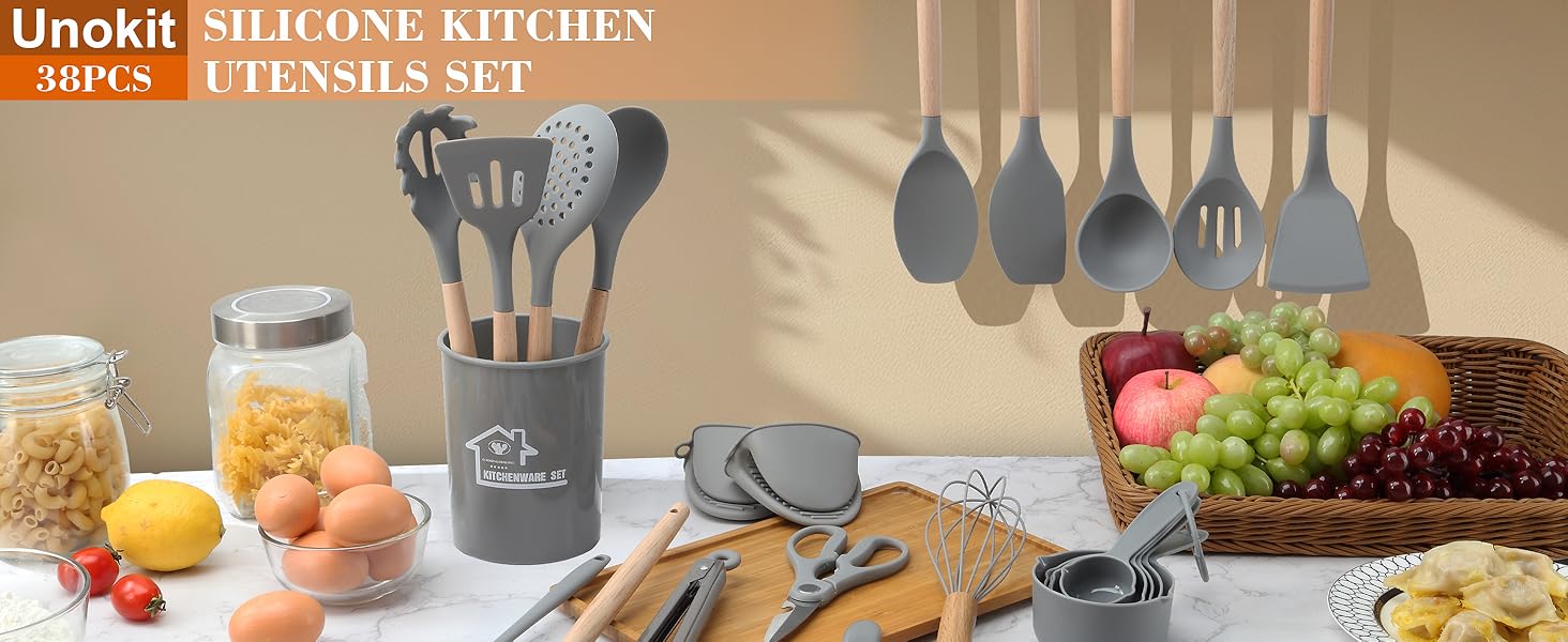kitchen utensils set、cooking utensils set、kitchen utensils、silicone cooking utensils set
