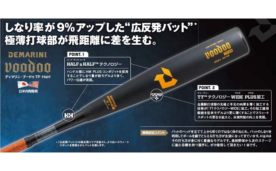 DeMarini Voodoo 少年野球軟式バット　74cm Amazon | DeMARINI(ディマリニ) 少年軟式野球用バット VOODOO