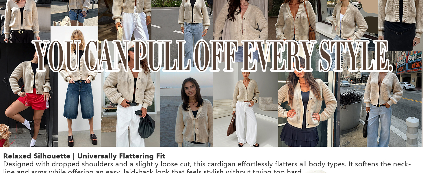 Women’s Chunky Knit Cardigan