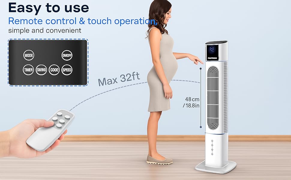 Review Fastron Premium 2 In 1 Tower Air Cooler &Amp; Fan For Home With 17 Fastron Tower Air Cooler