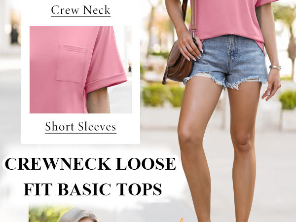 Women Crew Neck Short Sleeves