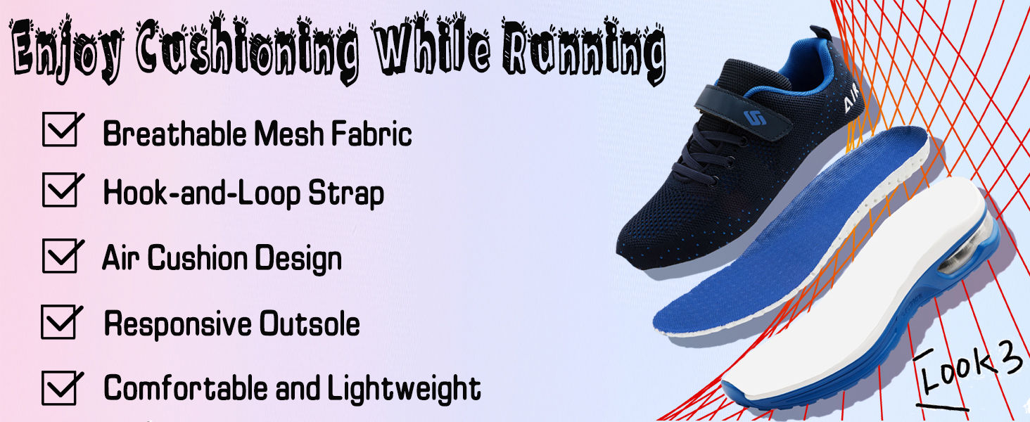 Boys Trainers Kids Sneakers Running Walking Shoes