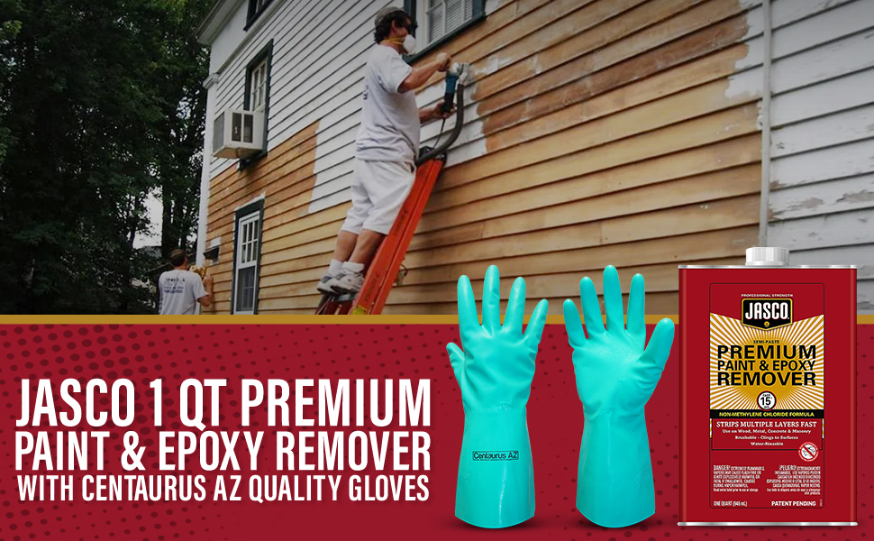 Multiple Paint Remover Jasco QJPR501SC 1 Qt Premium Paint & Epoxy Remover Furniture