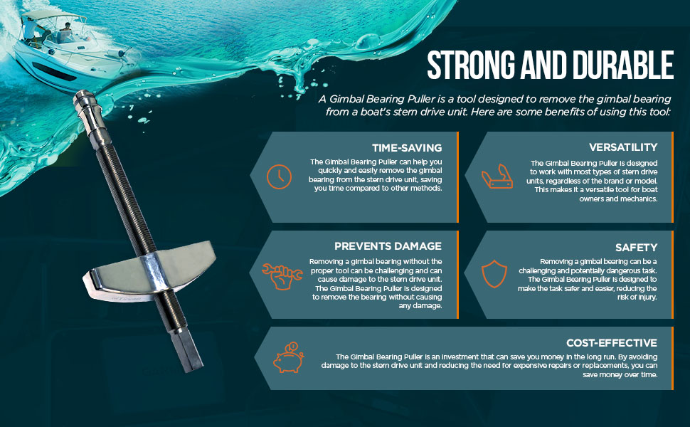 Marine Tech Tools Gimbal Bearing Puller — Gimbal Bearing