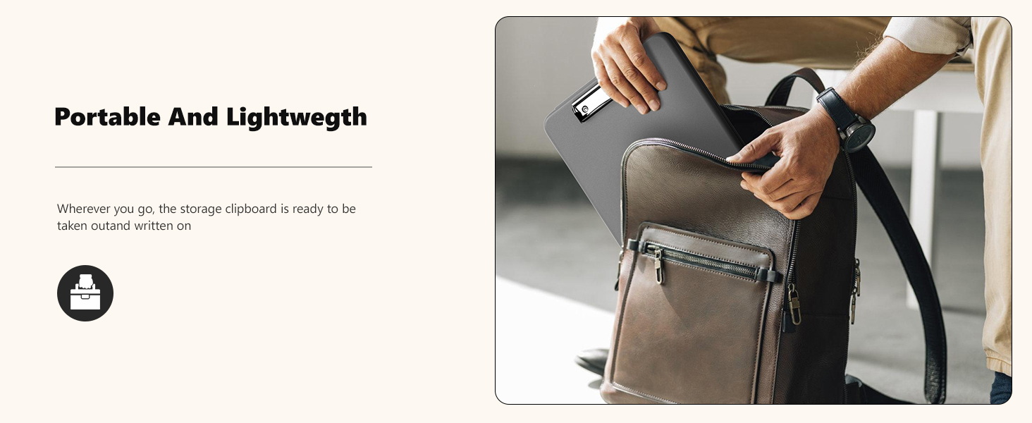 Clipboard with Storage