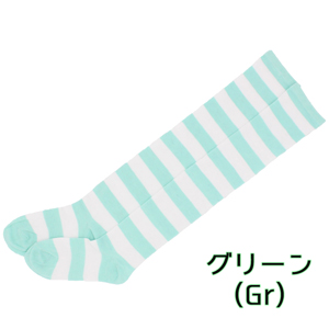 Amazon.co.jp: [富士達] レディースしましま ボーダー ニーハイ