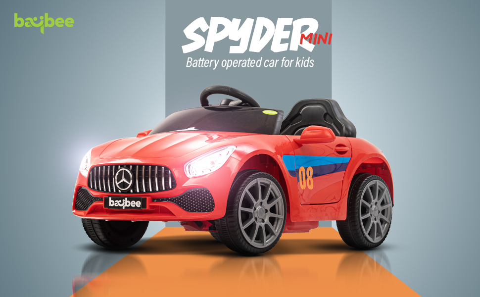 Buy Baybee Spyder Mini Kids Battery Operated Car for Kids, Ride on Kids