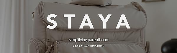 staya diaper bag