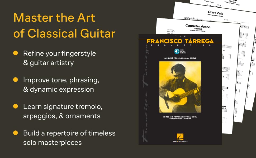 タレガ　ギター作品集　楽譜　洋書　Francisco Tarrega タレガ ギター作品集 楽譜 洋書 Francisco Tarrega Amazon