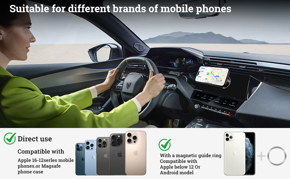 Uceento Vacuum Magnetic Phone Holder