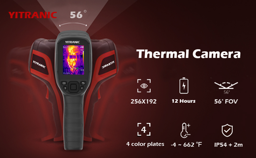 YITRANIC Thermal Imaging Camera 256 x 192 IR High