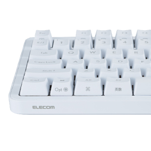 エレコム キーボード Leggero TK-MC50UKTWH ホワイト 有線メカニカルフルキーボード - TK-MC50UKTWH