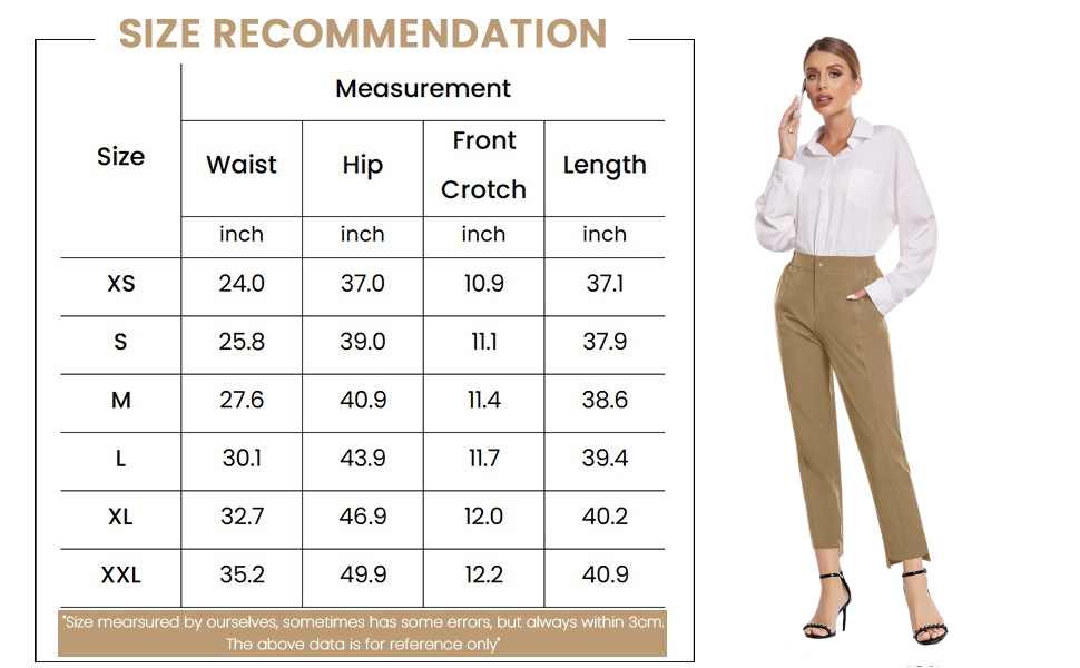 Women's Ankle Dress Pants