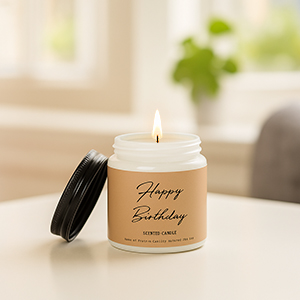 HAPPY BIRTHDAY candle