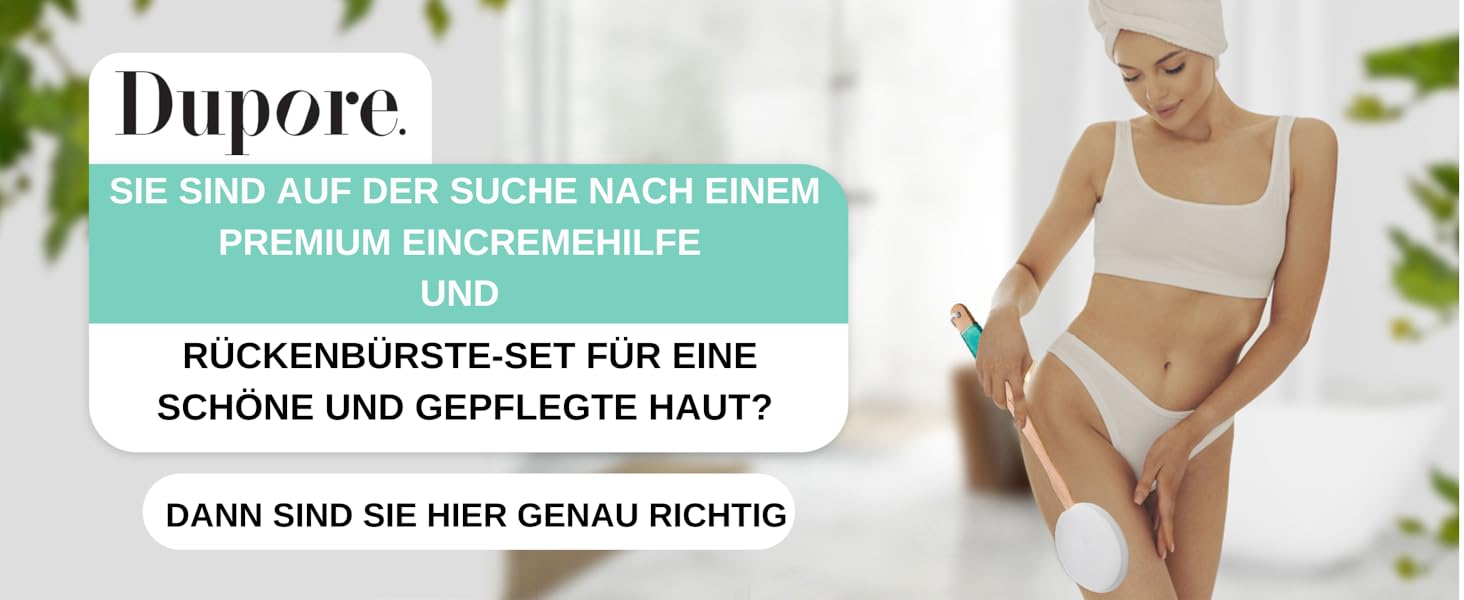 Eincremehilfe für Rücken, Rückenbürste Rückeneincremer Rückencremer Rückeneincremehilfe