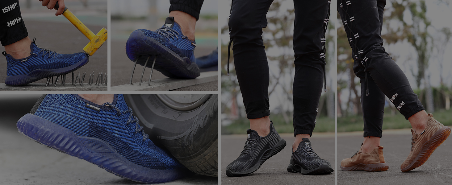women mens steel toe shoes