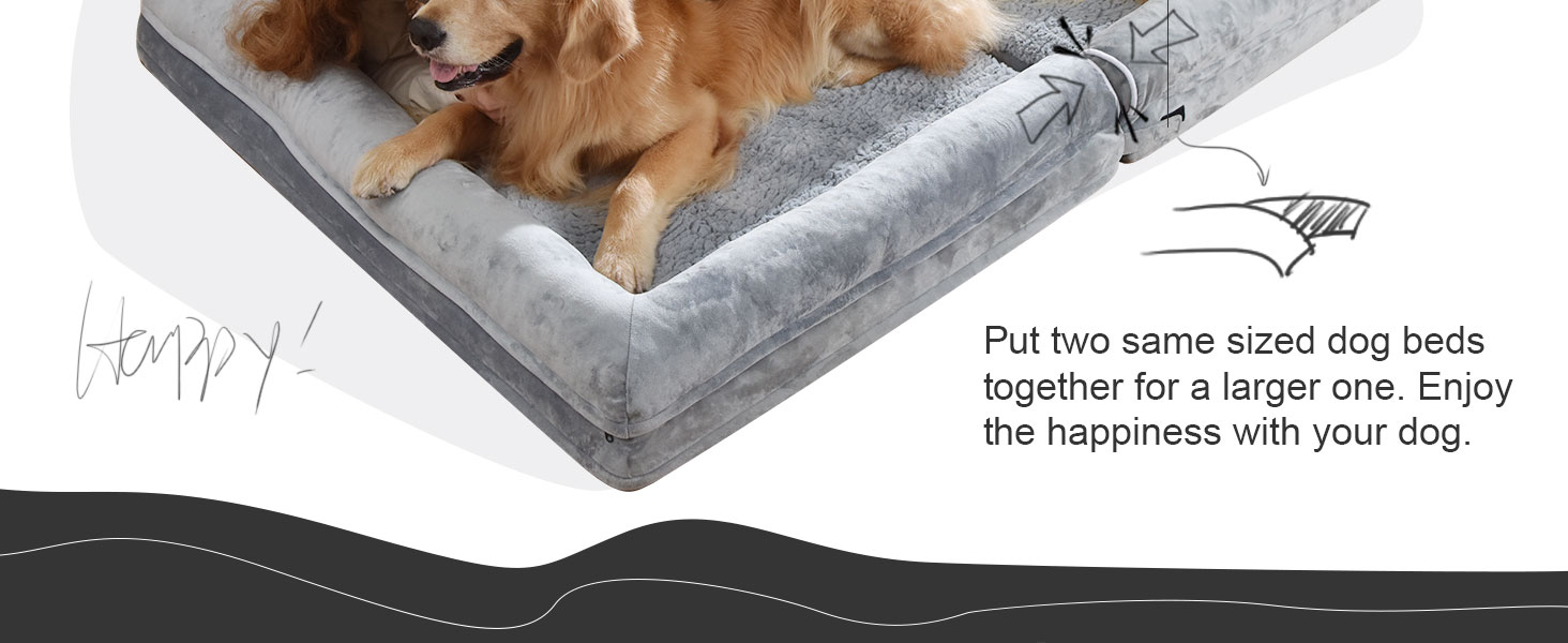 dog bed large sized dog