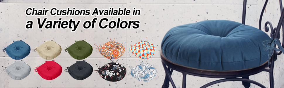 indoor outdoor bistro chair cushions