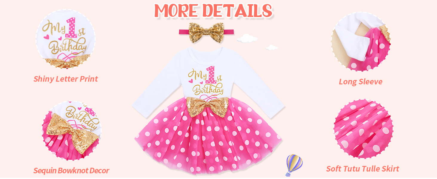 Baby Girl Birthday Party Dress
