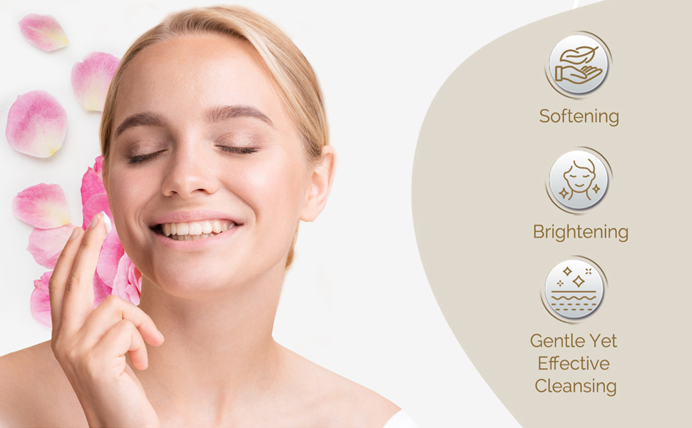 O1Organic17 benefits: softening, brightening, gentle cleansing