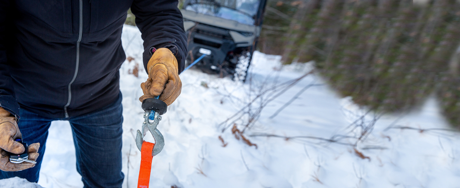 Polaris 2884340 Pro HD 4,500 LB Winch 20222023 RZR Pro 4