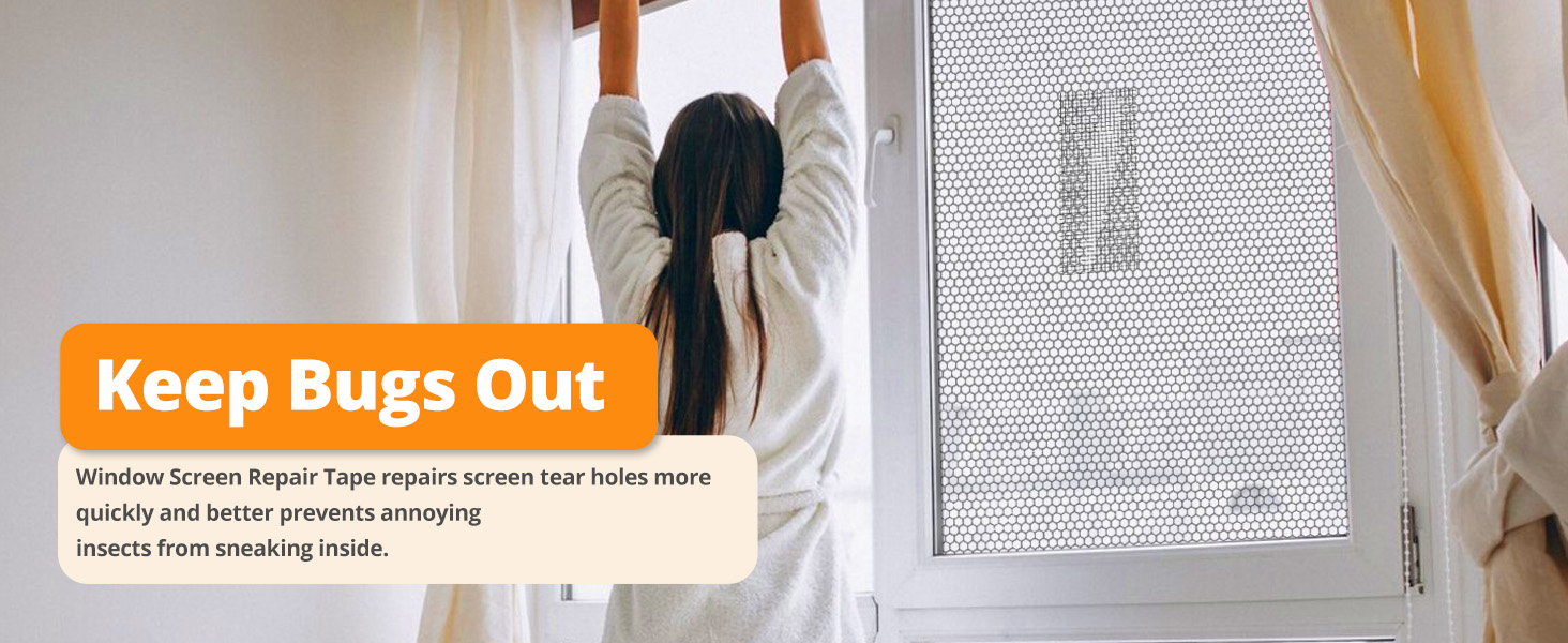strong adhesive screen repair tape