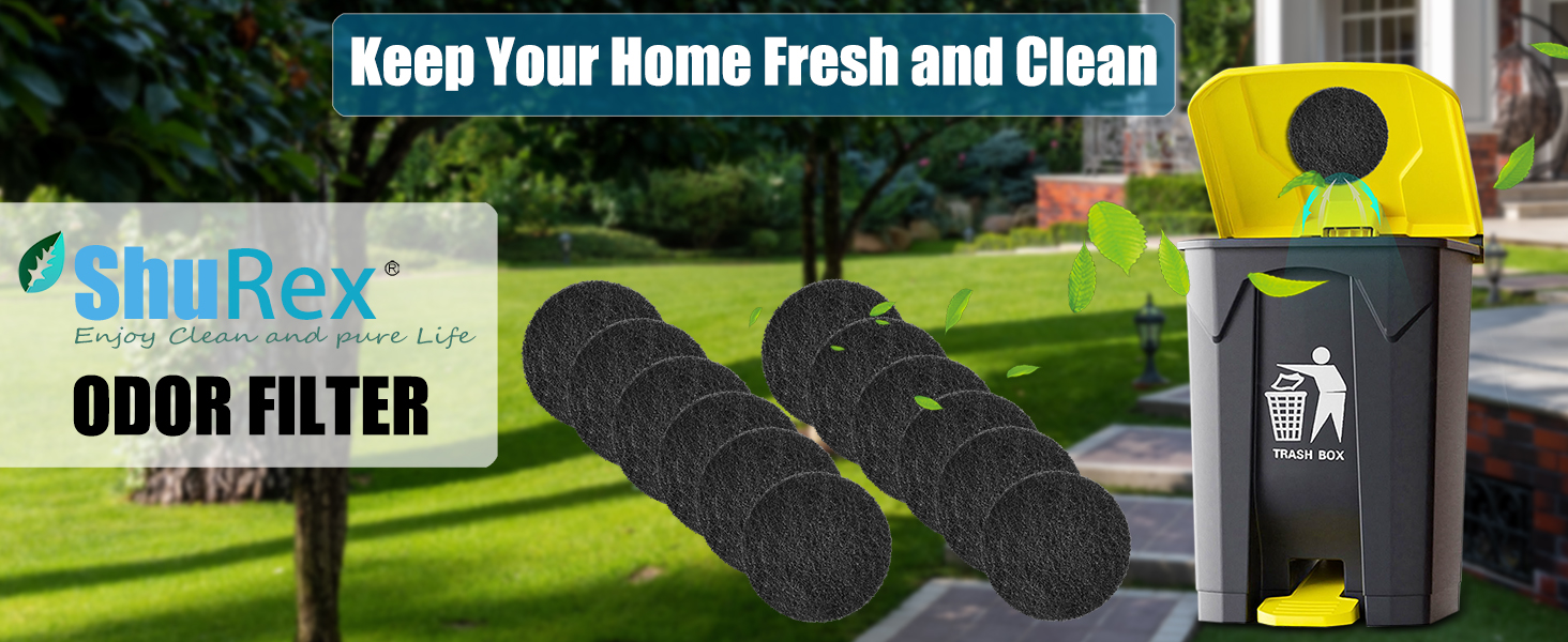 12Pack Universal Stickon Trash Can Odor Absorbing