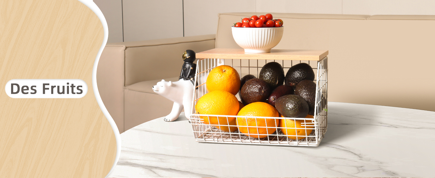 rangement cuisine legumes corbeille a fruit 3 etages organiseur cuisine