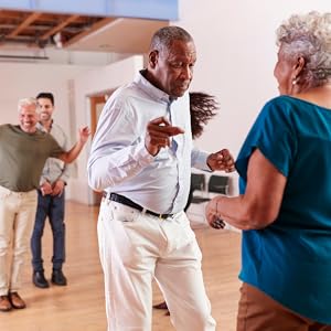 seniors dancing