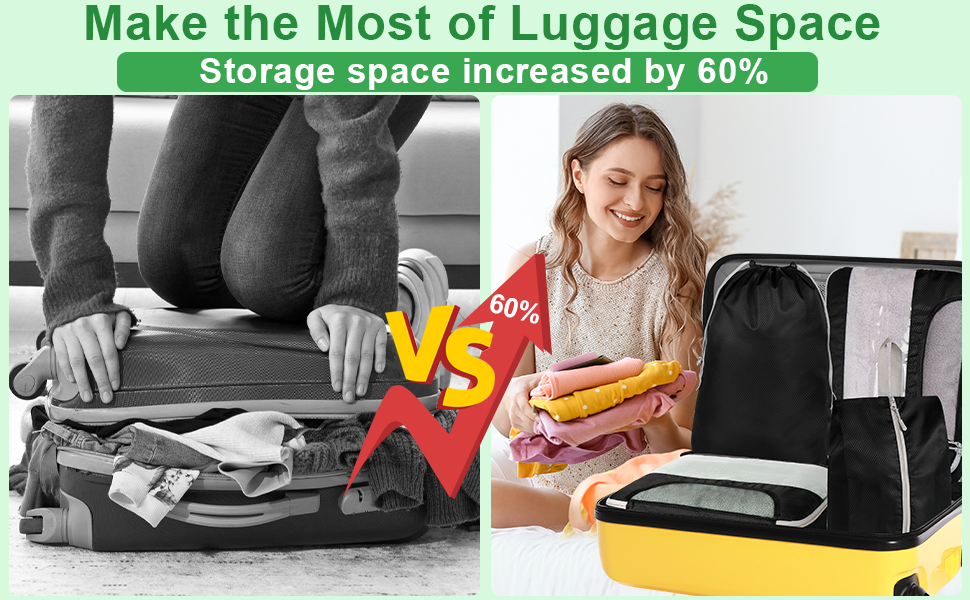 acking Cubes for Suitcases