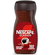 NESCAFÉ CLÁSICO Instant Coffee, Dark Roast Coffee, 1 Jar (10.5 Oz)