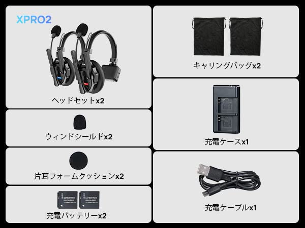 Amazon.co.jp: SYNCO XTALK XPRO2 ワイヤレスインカムヘッド