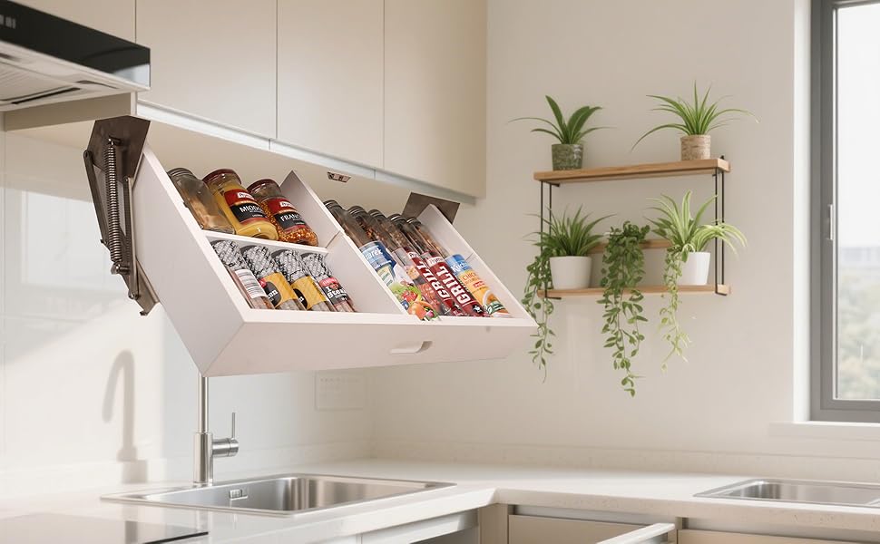 pull down spice rarck
