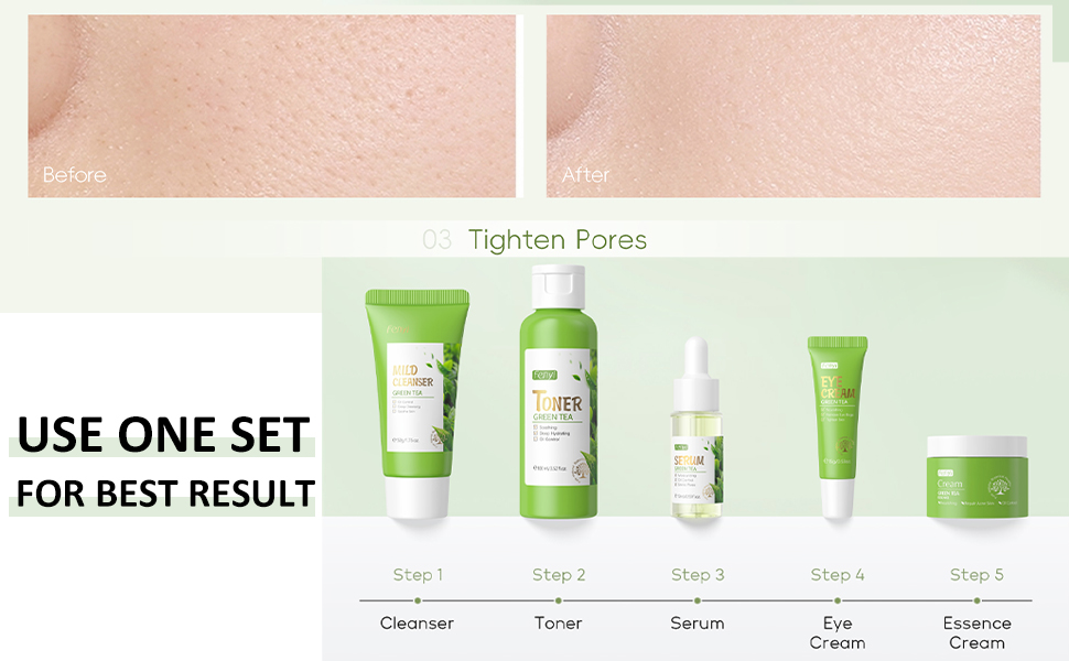 travel size skincare set